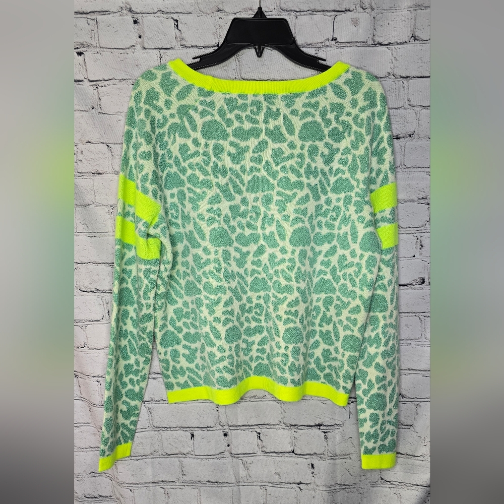 Juicy Couture Womens Leopard Print 74 Sweatshirt‎ Size XL - Picture 6 of 7